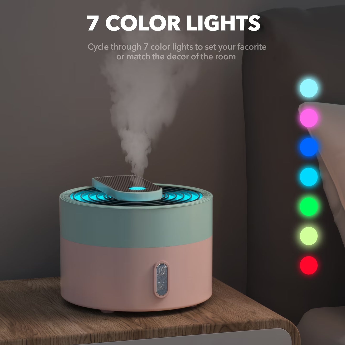 Fresh Air Diffuser – Compact USB-C Essential Oil & Mist Diffuser