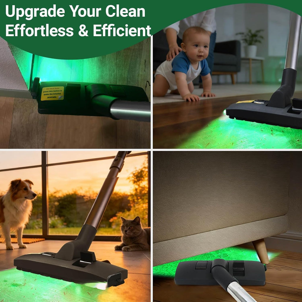 Dust Reveal Pro™ – LED UV Vacuum Attachment That Shows the Dirt You're Missing