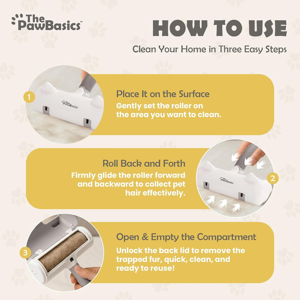 Static Grip Pro – Electrostatic Pet Hair Remover for Furniture & Car Interiors