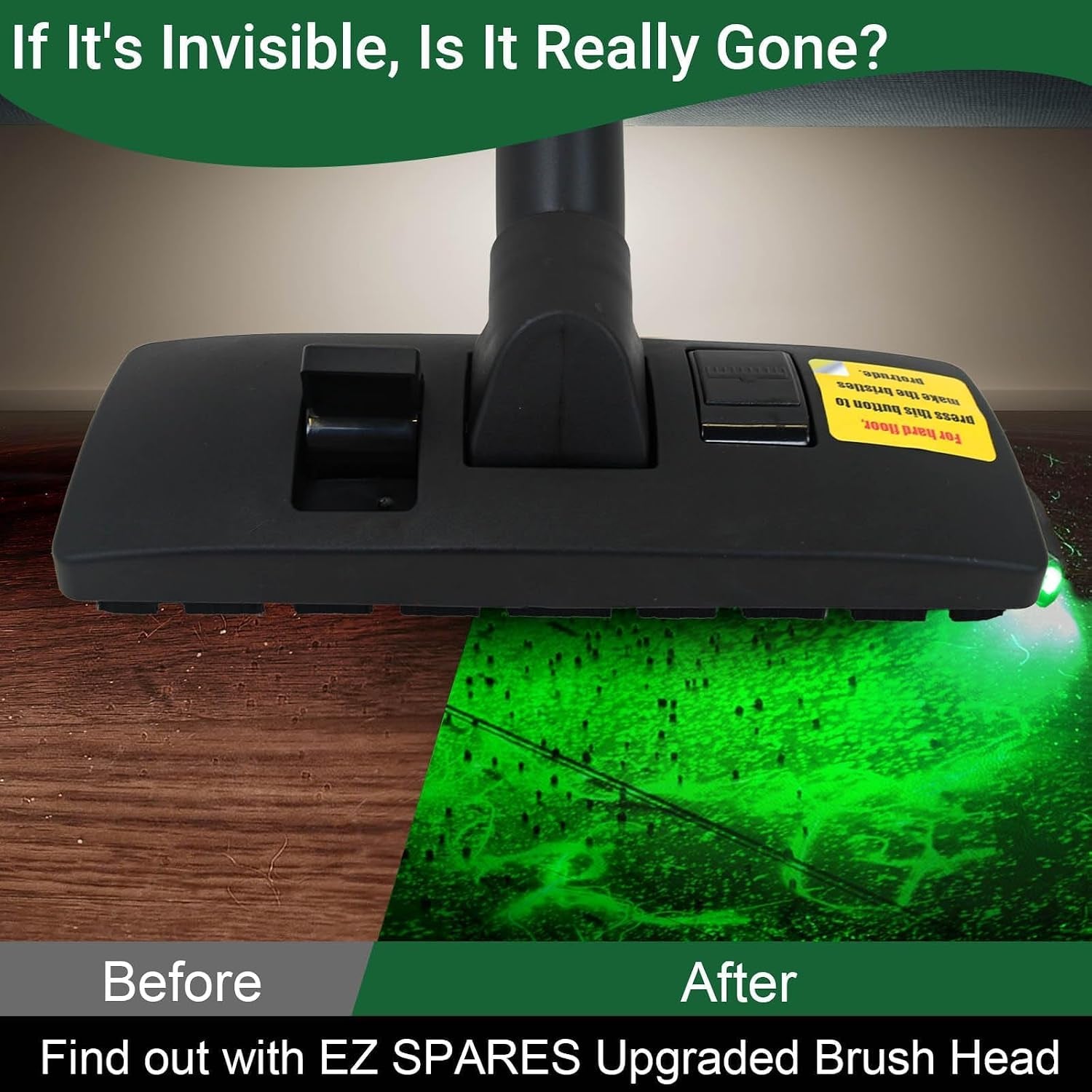 Dust Reveal Pro™ – LED UV Vacuum Attachment That Shows the Dirt You're Missing