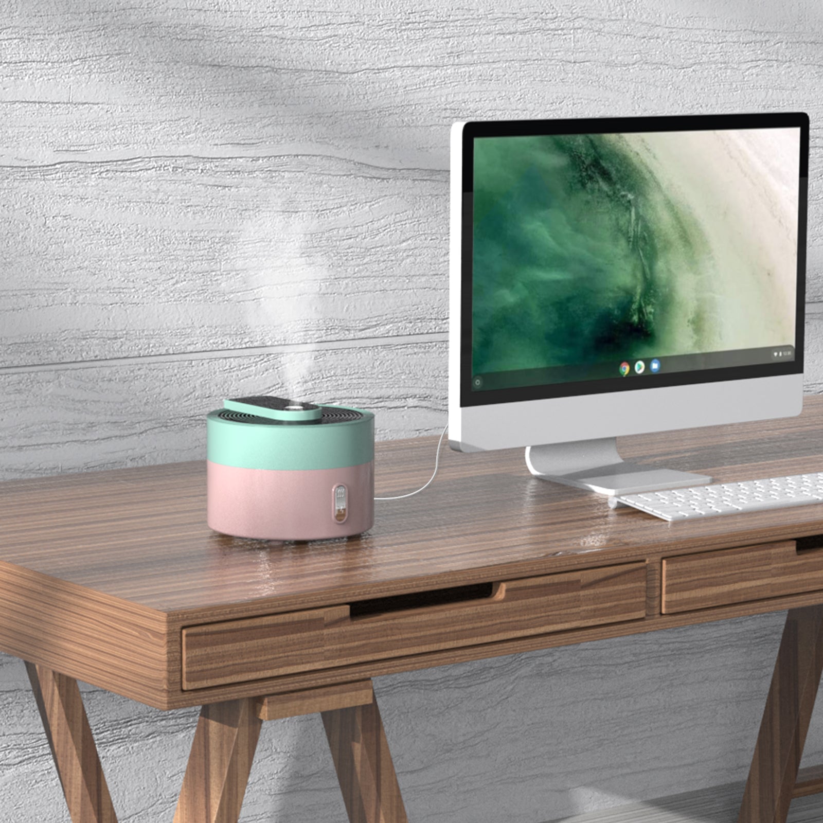 Fresh Air Diffuser – Compact USB-C Essential Oil & Mist Diffuser