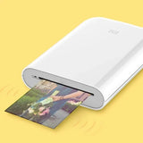 Original Portable Mini Xiaomi Pocket Photo Printer Wireless Bluetooth Thermal Print AR Video Mijia ZINK Self-Adhesive Color