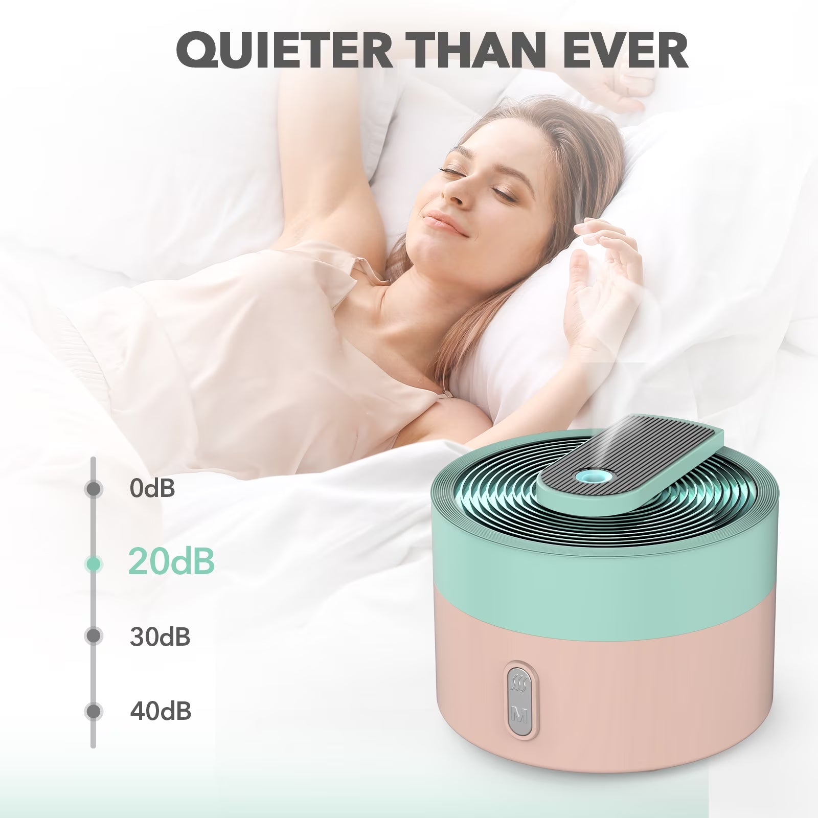 Fresh Air Diffuser – Compact USB-C Essential Oil & Mist Diffuser