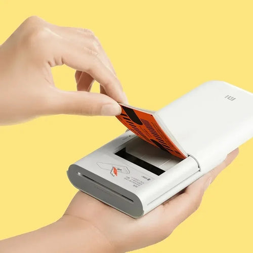 Original Portable Mini Xiaomi Pocket Photo Printer Wireless Bluetooth Thermal Print AR Video Mijia ZINK Self-Adhesive Color