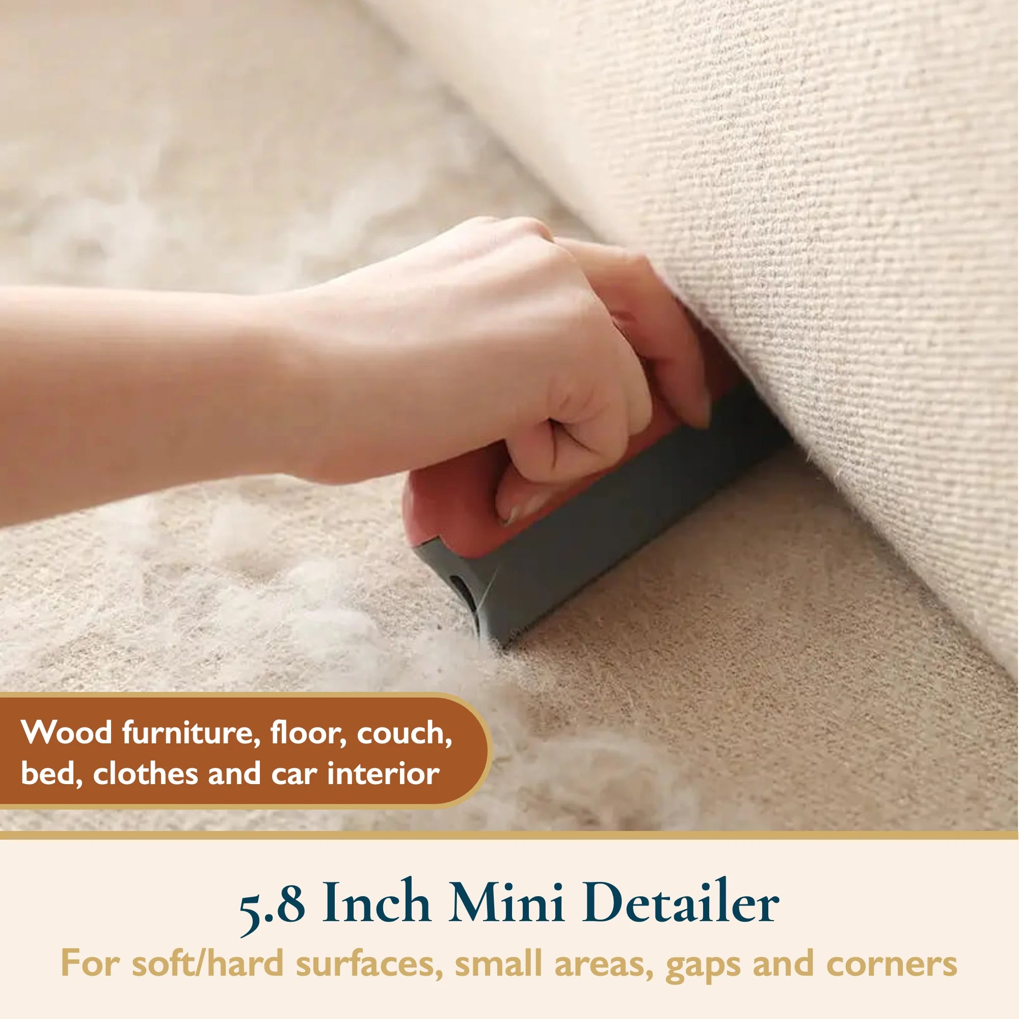 Furaway Roller – Reusable Pet Hair Remover for Couches, Beds & Car Seats