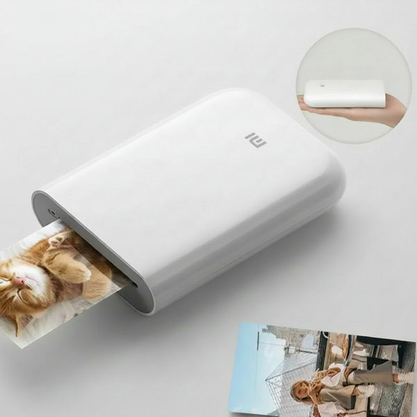 Mini Pocket Photo Printer – Instant Bluetooth Photo Printing, No Ink Needed