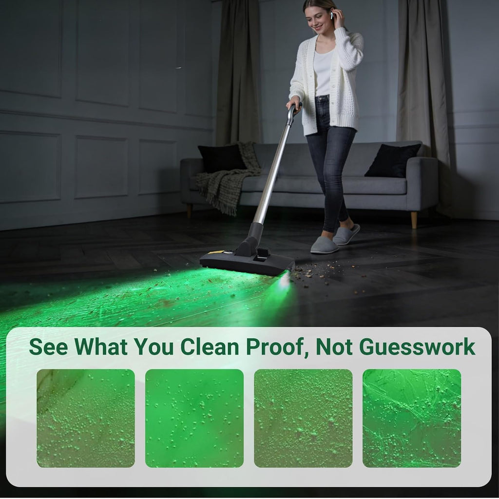 Dust Reveal Pro™ – LED UV Vacuum Attachment That Shows the Dirt You're Missing