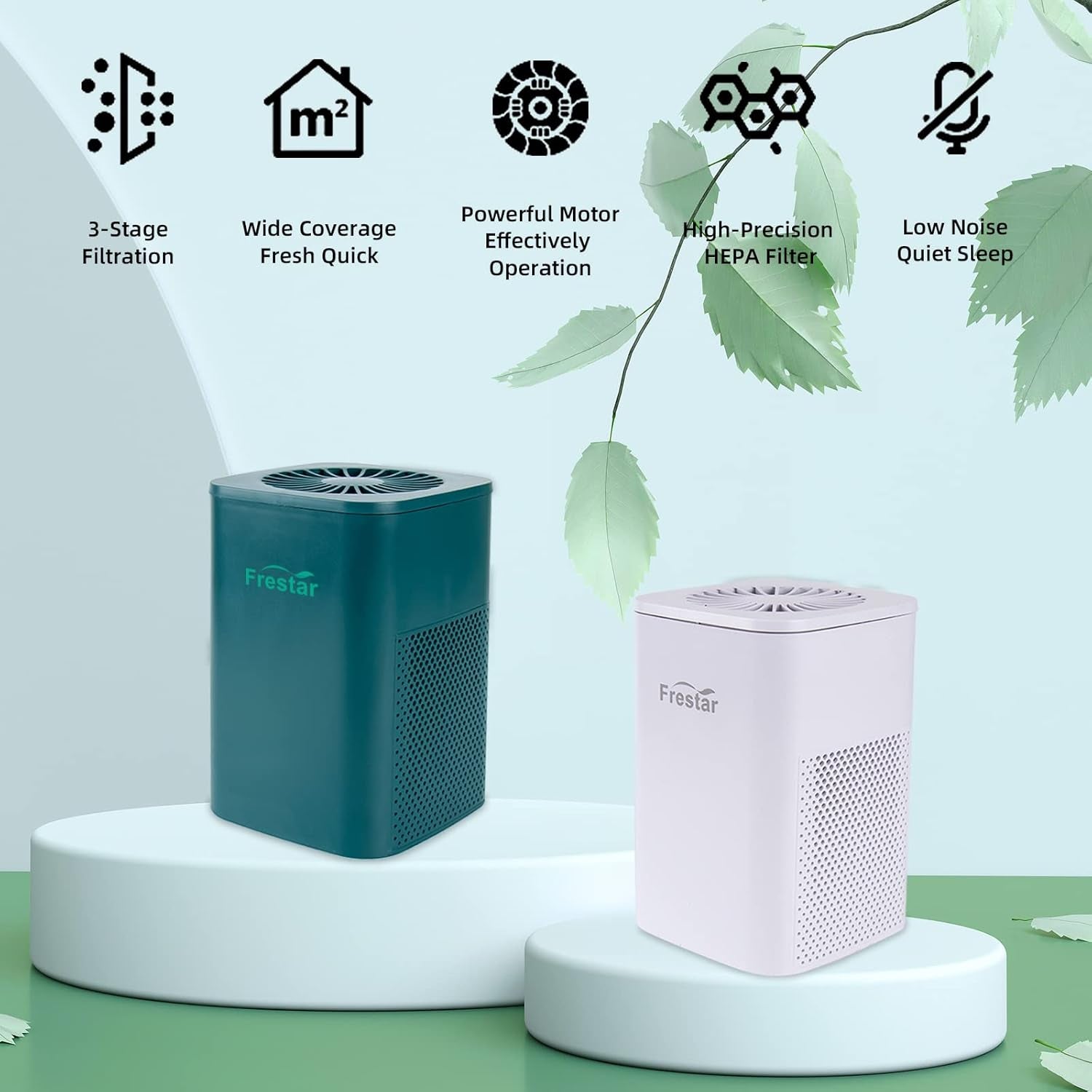 Pure Air Mini – USB Desktop Air Purifier for Dust, Odor & Allergens