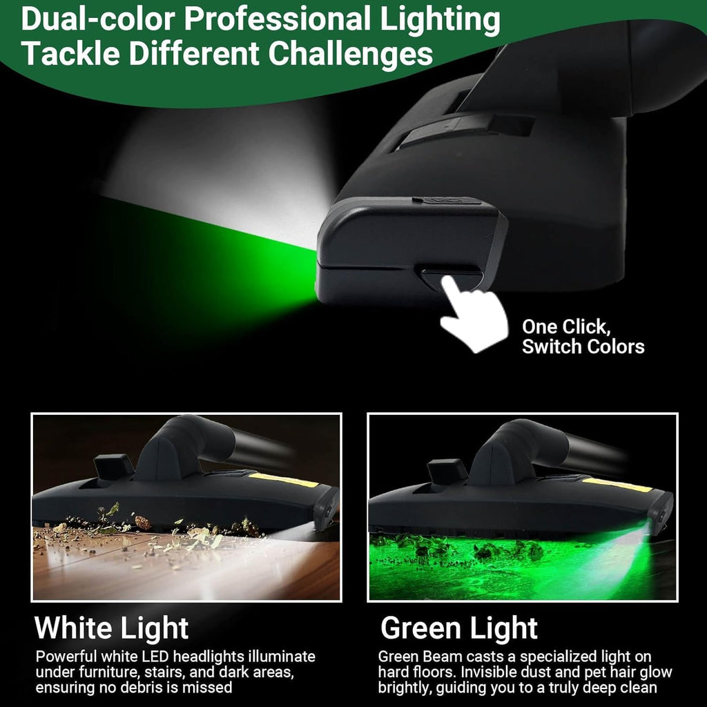 Dust Reveal Pro™ – LED UV Vacuum Attachment That Shows the Dirt You're Missing